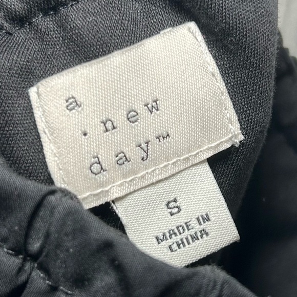 A New Day Women's One Shoulder Ruffle Sleeveless Mini Dress- Black/ Size Small - Picture 6 of 7